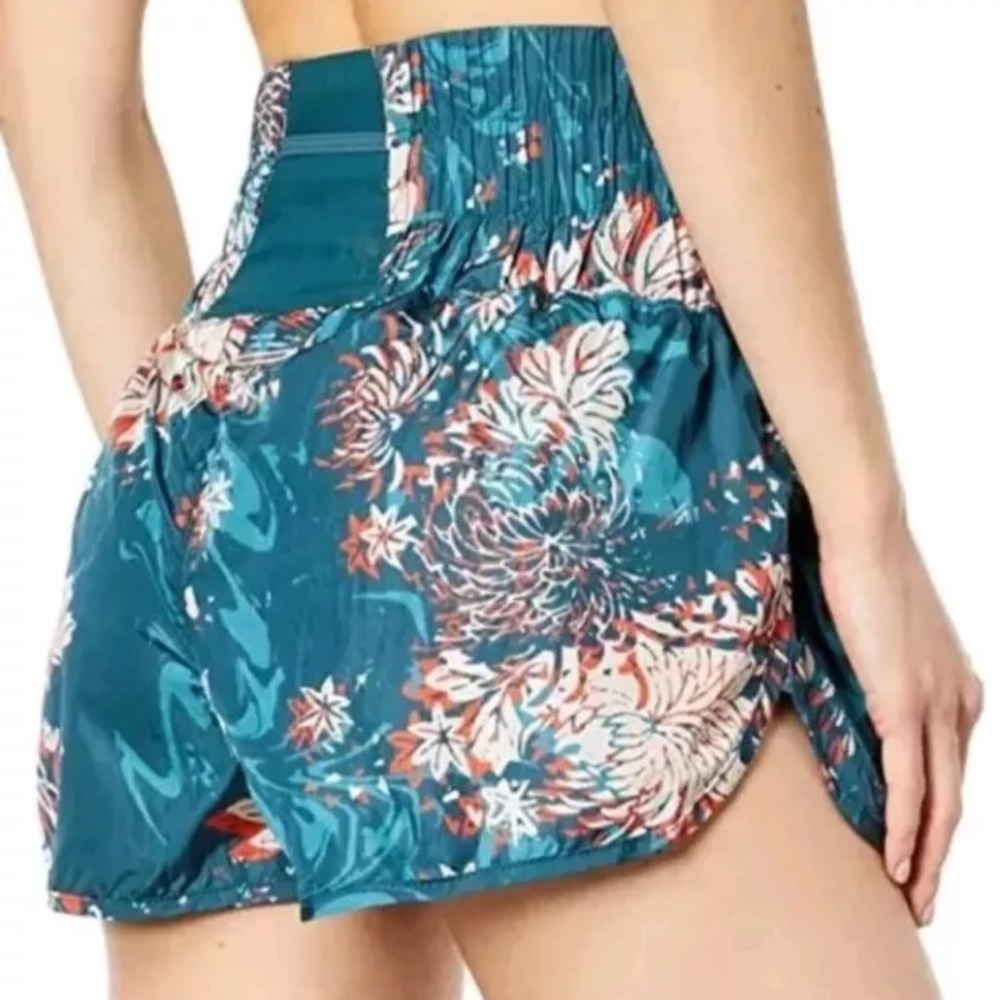 Free people high waisted running shorts